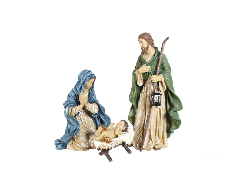 Holy Family Large 82 Cm W Lantern Presepios Angels Co